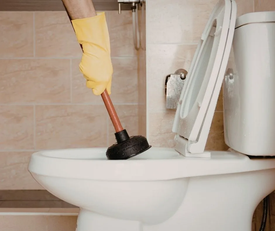 Blockage- Clogged Toilet Bowl