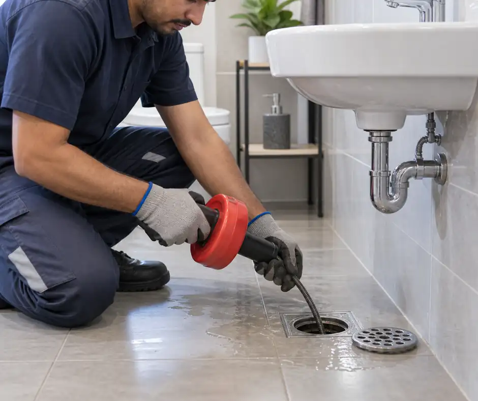Blockage - Toilet Floor Trap / Basin Choke